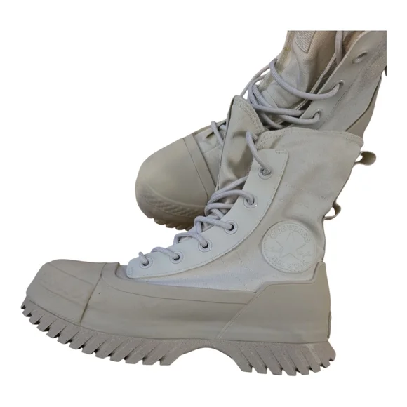 Converse High-Top White Ankle Booties - Picture 4 of 7